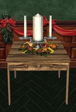 Праздничная свеча